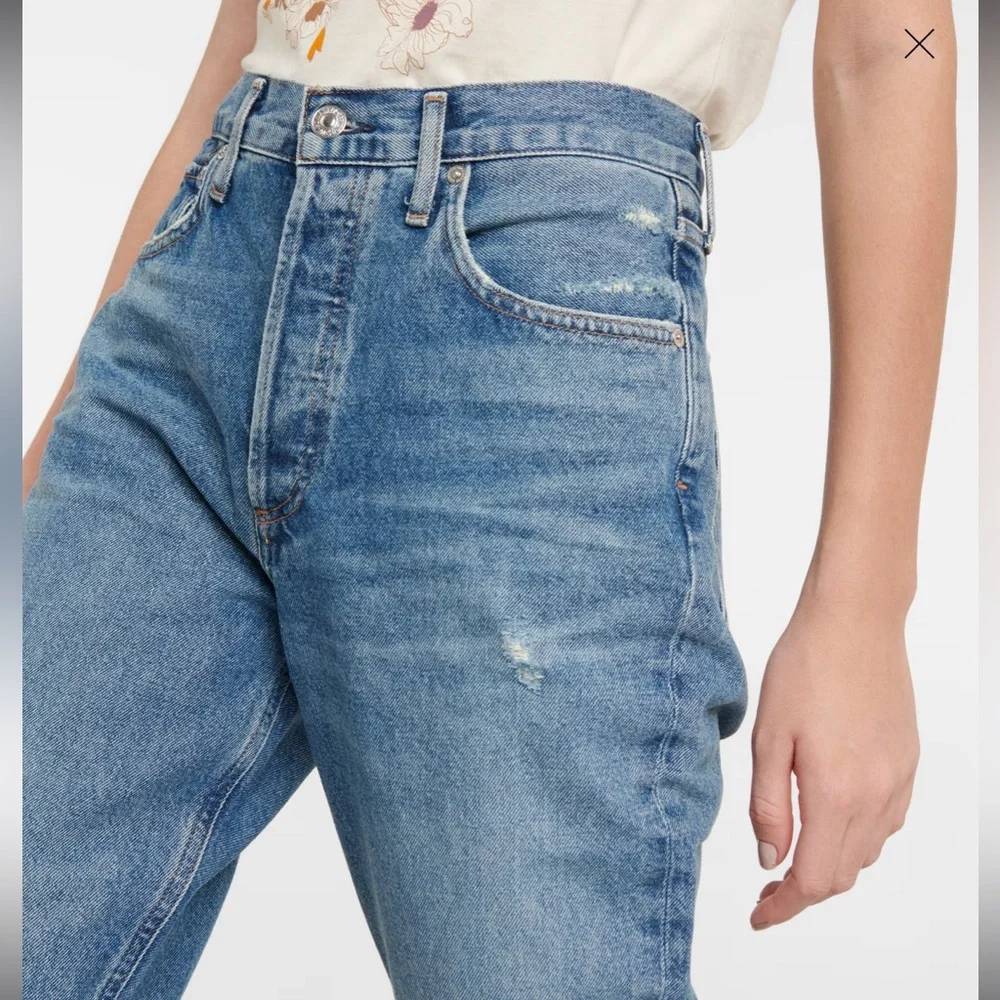 SOLD- CITIZENS OF HUMANITY Libby Flare High Waisted Bootcut Jeans In Big Sky - Picture 6 of 12